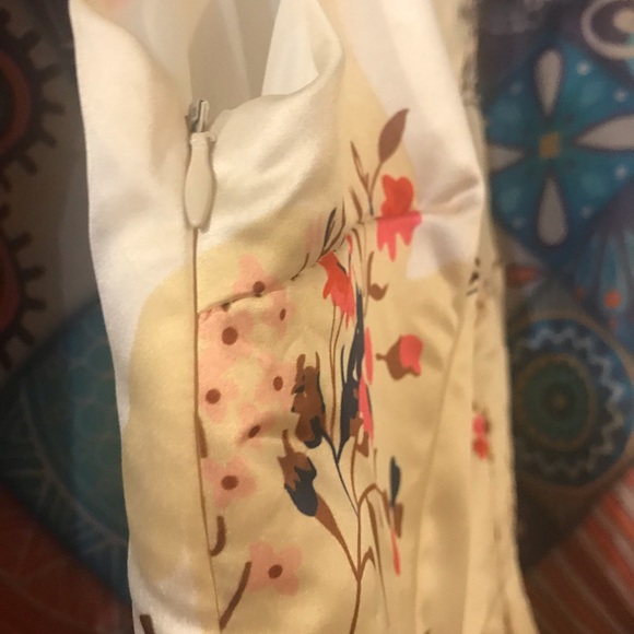 Retro Style Fit & Flare Satin Dress - Picture 9 of 10